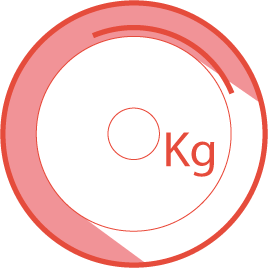 Peso de volante de inércia: 8Kg 
