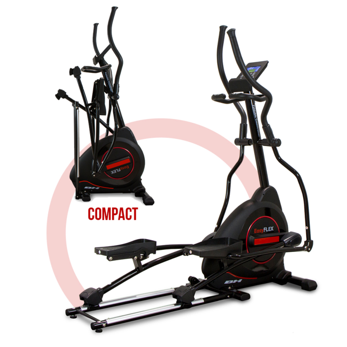 BH Fitness ginásio e máquinas de fitness Bicicleta elíptica, EasyFlex G852, Uso intensivo
